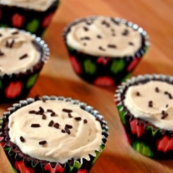 Mocha Brownie Cupcakes