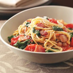 Bacon & Tomato Spaghetti