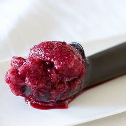 Fresh Cherry Sorbet