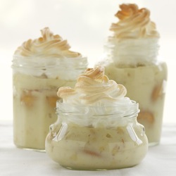 Banana Cream Pie in Jars