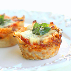 Lasagna Cupcakes