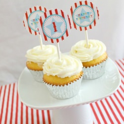 Strawberry Lemonade Cupcakes