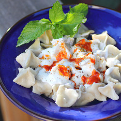 Turkish Manti Dumplings