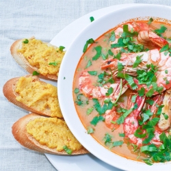 Bouillabaisse with Rouille