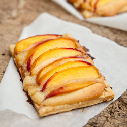 Nectarine Flan