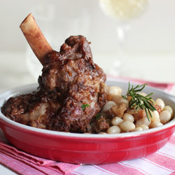 Lamb Shanks with Coco Beans