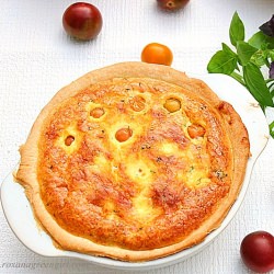 Cherry Tomato Quiche