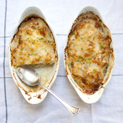 Potato Gratin with Green Chile