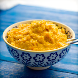 Mashed Butternut Squash with Sage