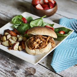 Pulled BBQ Chicken Sandwich