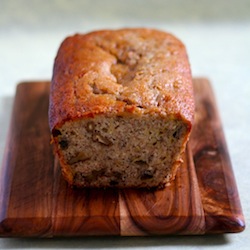 Cinnamon Walnut Banana Bread