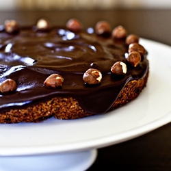 Chocolate, Hazelnut Cake