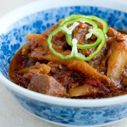 Braised Beef and Burdock