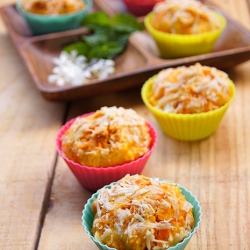 Carrot and Chorizo Muffins