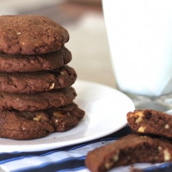 Nutella Walnut Cookies