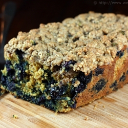 Maple Blueberry Coffee Cake