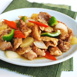 Tangsuyuk (Sweet and Sour Meat)