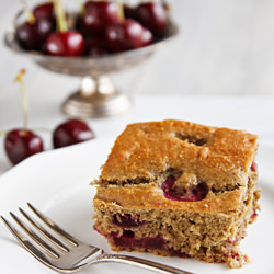 Cherry Snack Cake