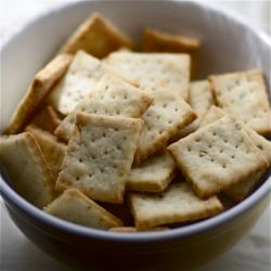 Parmesan Rosemary Crackers