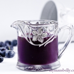 Homemade Blueberry Syrup