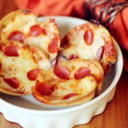 Mini Deep Dish Pizza