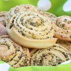 Cilantro-Scallion Bread