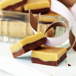 Choc-Caramel Fudge