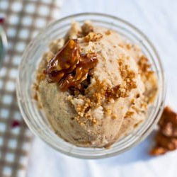 Maple and Candied Walnut Ice Cream