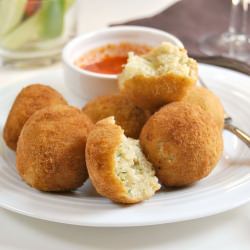 Quinoa Croquettes with Red Peppers