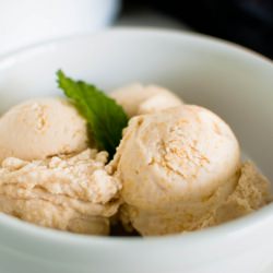 Peach & Clove Ice Cream