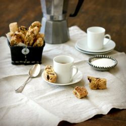 Dried Cherry and Pistachio Biscotti