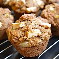 Apple Flax Muffins