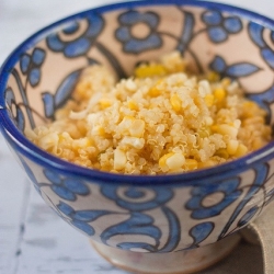 Quinoa with Roasted Corn