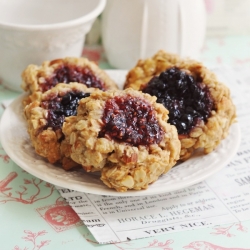 Vegan Thumbprint Cookies