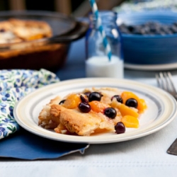 Blueberry and Peach Pie