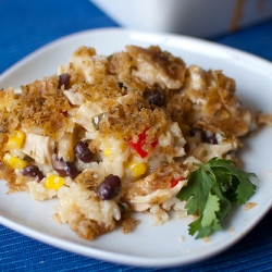 Spicy Chicken & Rice Casserole