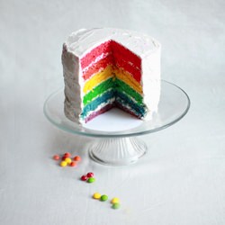 Six-Layer Rainbow Cake