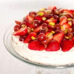 Strawberry and Watermelon Cake