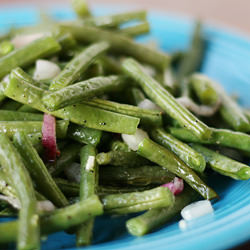 Garlicky Green Beans