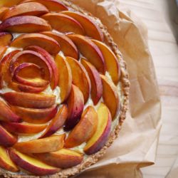 Late-Summer Peach Tart