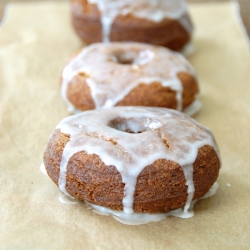 Peach Cider Doughnuts