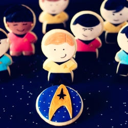 Star Trek Sugar Cookies