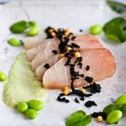 Hamachi Crudo