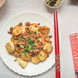 Egg Tofu with Pork