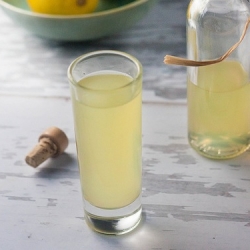 Homemade Limoncello