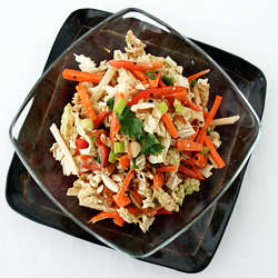 Asian-Style Slaw w/ Peanut Dressing