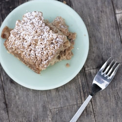 Apple Cider Crumb Cake