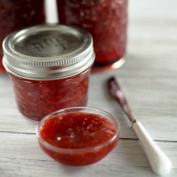 Strawberry Vanilla Bean Rose Jam