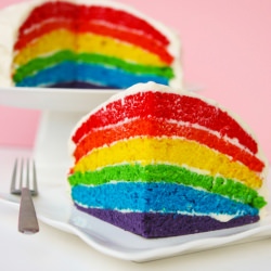 Rainbow Layer Cake