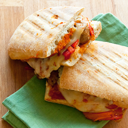 Spicy Italian Sausage Panini